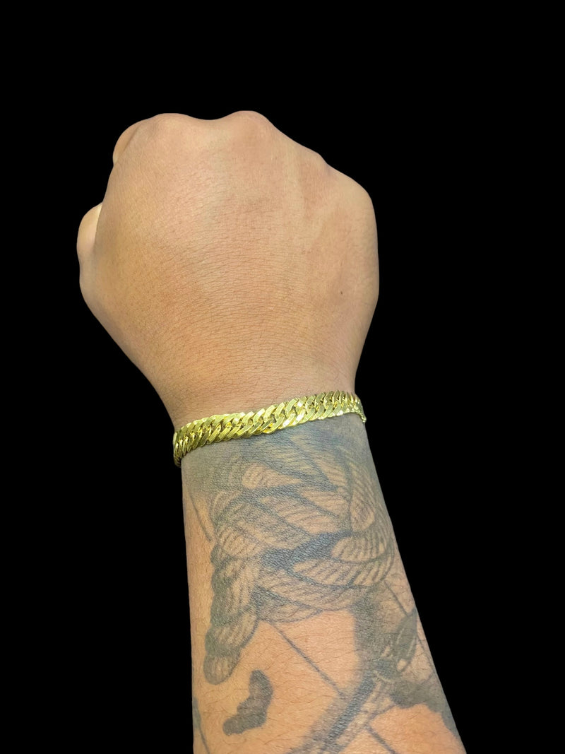 PULSEIRA GRUMET LAMINADA 6MM - WRDJOIAS