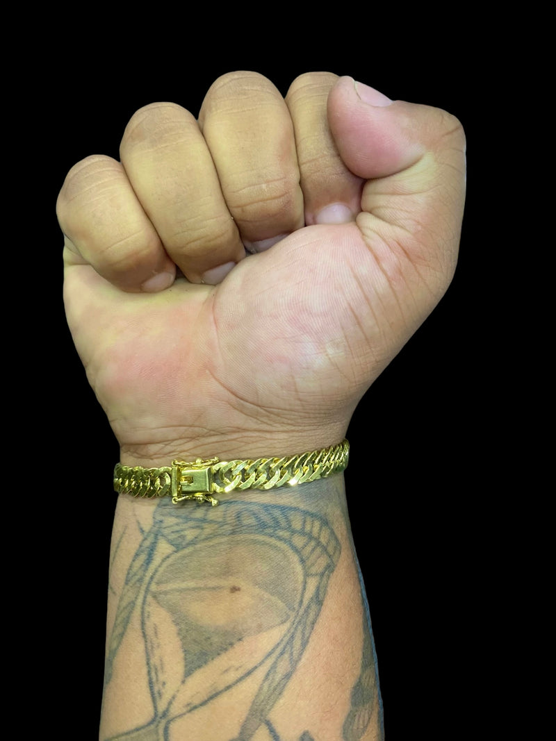 PULSEIRA GRUMET LAMINADA 6MM - WRDJOIAS