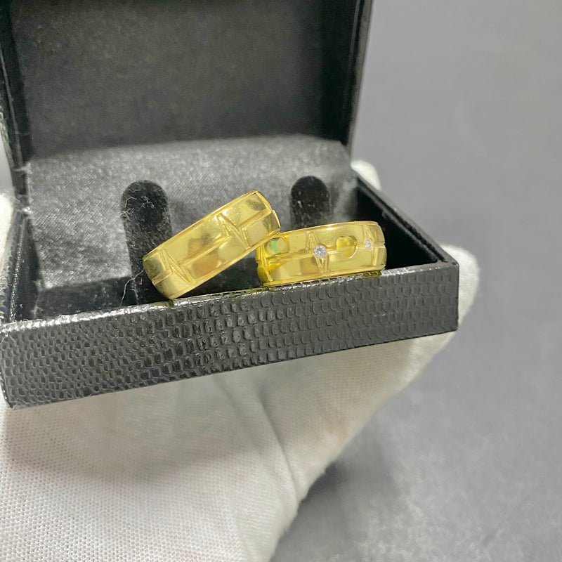 PAR DE ALIANÇAS MOD BATIMENTOS CORAÇÃO 8MM - WRDJOIAS