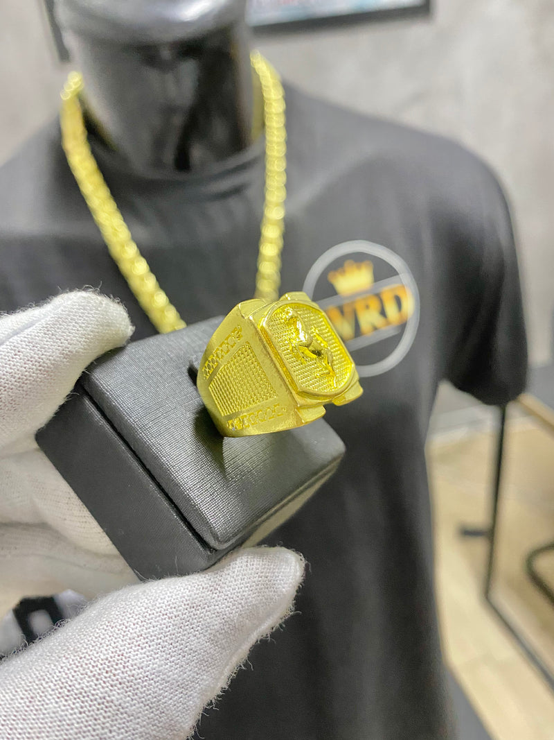 ANEL PERSONALIZADO F-RRARII - WRDJOIAS