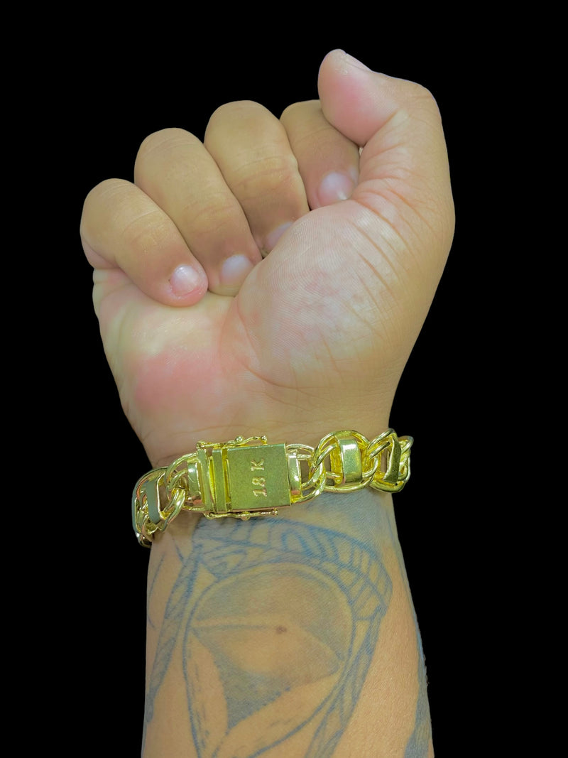 PULSEIRA ELO DUBAI 14MM - WRDJOIAS