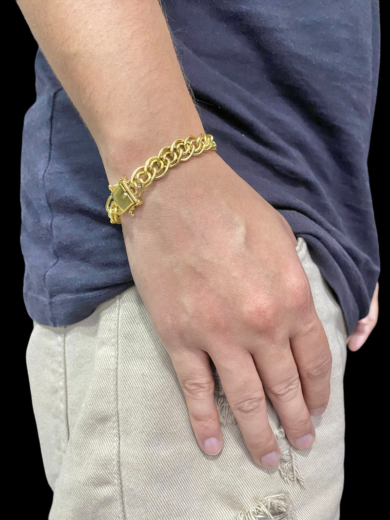 PULSEIRA ELO CIGANA 8MM - WRDJOIAS